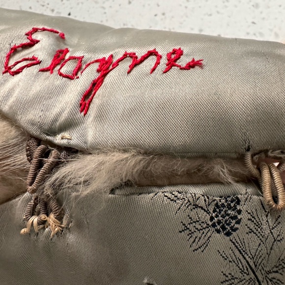 Vintage Fur Shrug Off The Shoulder real Fox Caplet Shawl 1950's - Picture 7 of 7